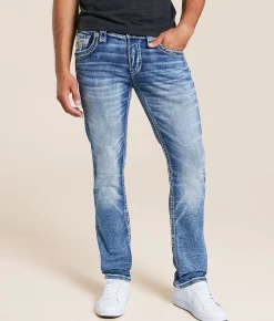 Rock Revival Beckett Slim Straight Stretch Jean Beckett SJ202 New