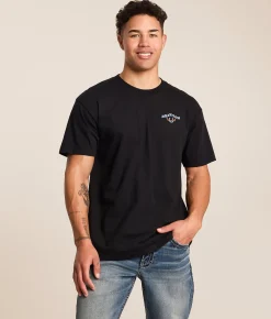 Tops|Graphic T-Shirts | Brixton Beekman T-Shirt Black