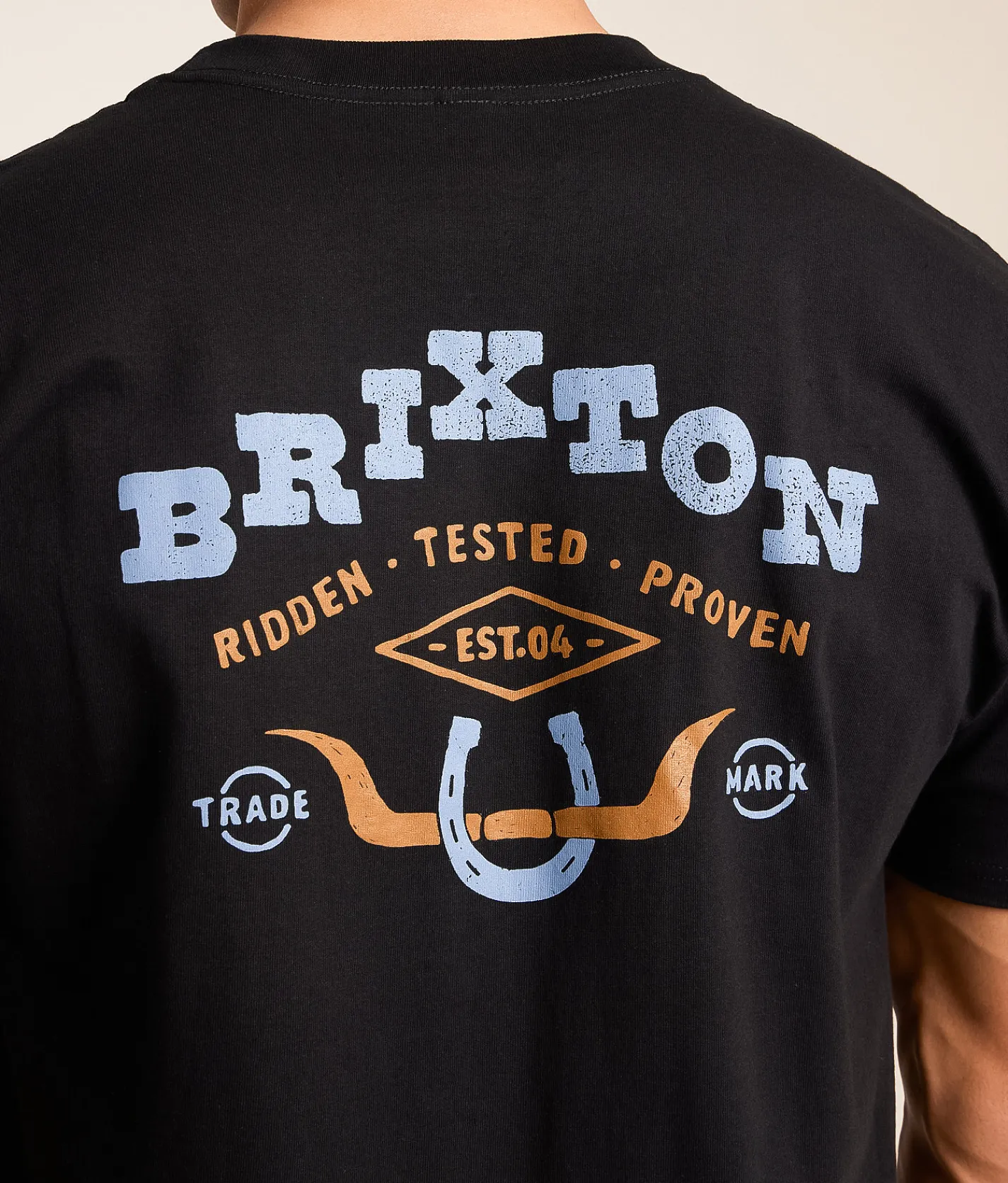 Tops|Graphic T-Shirts | Brixton Beekman T-Shirt Black