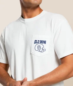 Old Row Beer Helmet T-Shirt White Outlet
