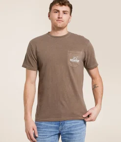 Fieldstone Beer Retriever T-Shirt Espresso Clearance