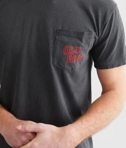 Old Row Beer Wolf T-Shirt Pepper Clearance