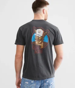 Old Row Beer Wolf T-Shirt Pepper Clearance