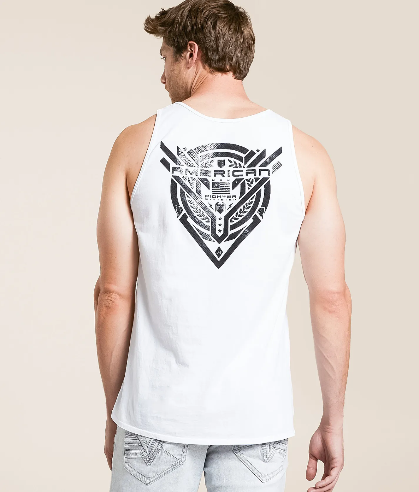 Tops | American Fighter Belgrade Tank Top White