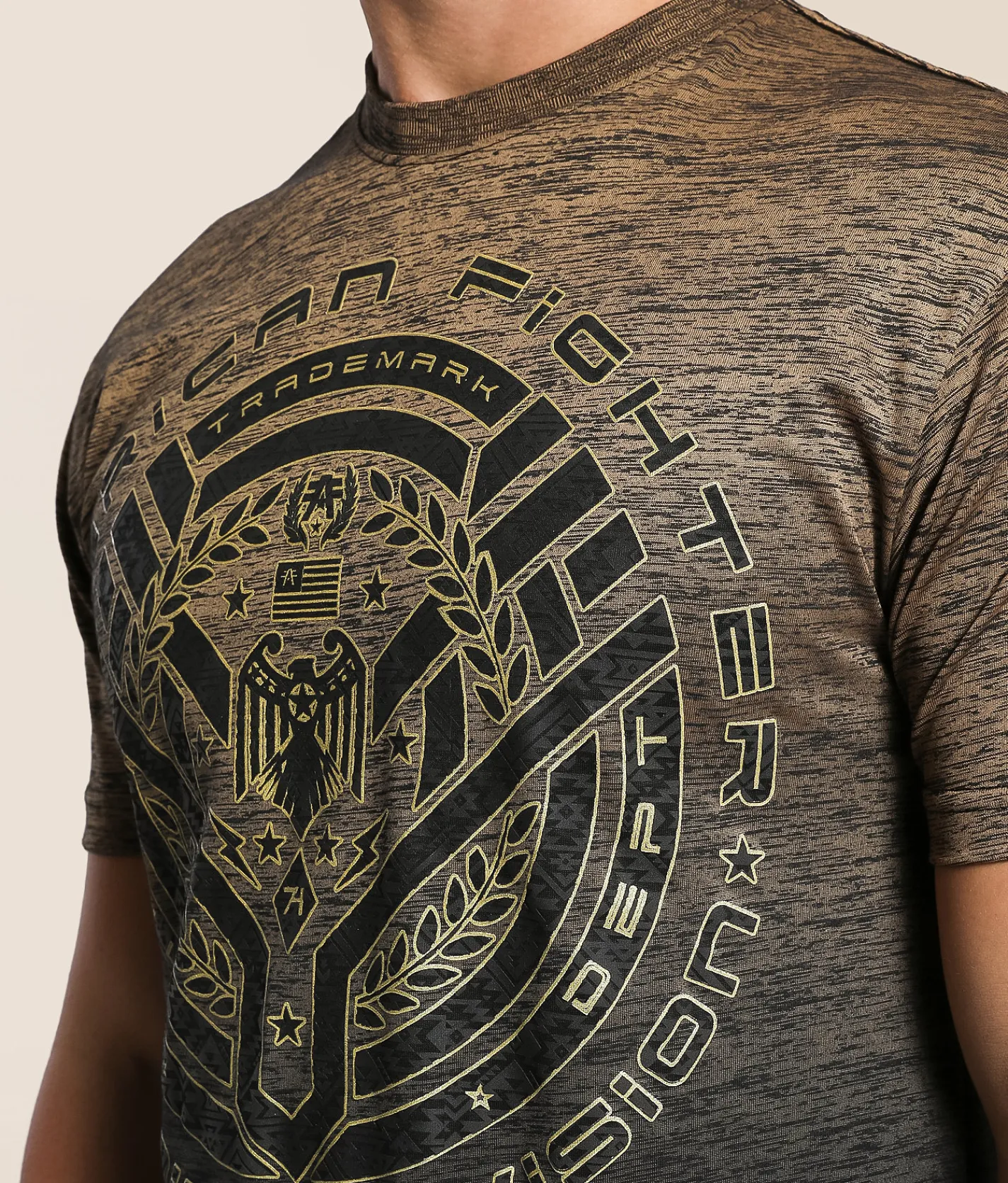 Graphic T-Shirts | American Fighter Belgrade T-Shirt Bistre Black