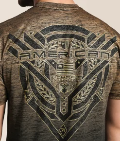 Graphic T-Shirts | American Fighter Belgrade T-Shirt Bistre Black