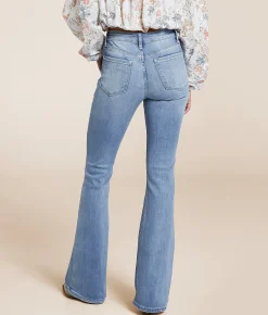 Jeans|Bottoms | VERVET by Flying Monkey Bella High Rise Flare Stretch Jean Just Fine