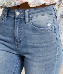 Jeans|Bottoms | VERVET by Flying Monkey Bella High Rise Flare Stretch Jean Just Fine