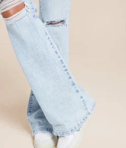 VERVET by Flying Monkey Bella High Rise Flare Stretch Jean Canty New