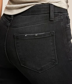 Jeans|Bottoms | VERVET by Flying Monkey Bella High Rise Flare Stretch Jean Calm