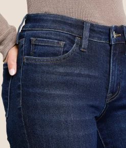 VERVET by Flying Monkey Bella Mid-Rise Flare Stretch Jean We Found Love Discount