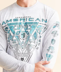 Graphic T-Shirts | American Fighter Bellview T-Shirt White Multi
