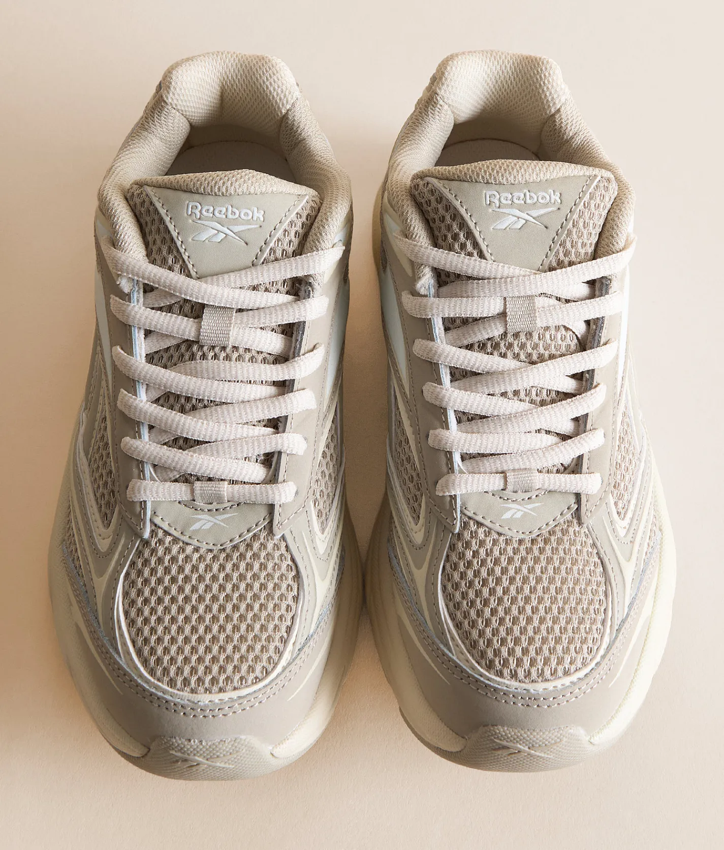 Reebok® Belwave Leather Sneaker Beige Sand Vintage Chalk Discount