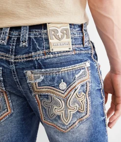Rock Revival Jeans|Bottoms | Rock Revival Benjin Slim Straight Stretch Jean Benjin SJ200