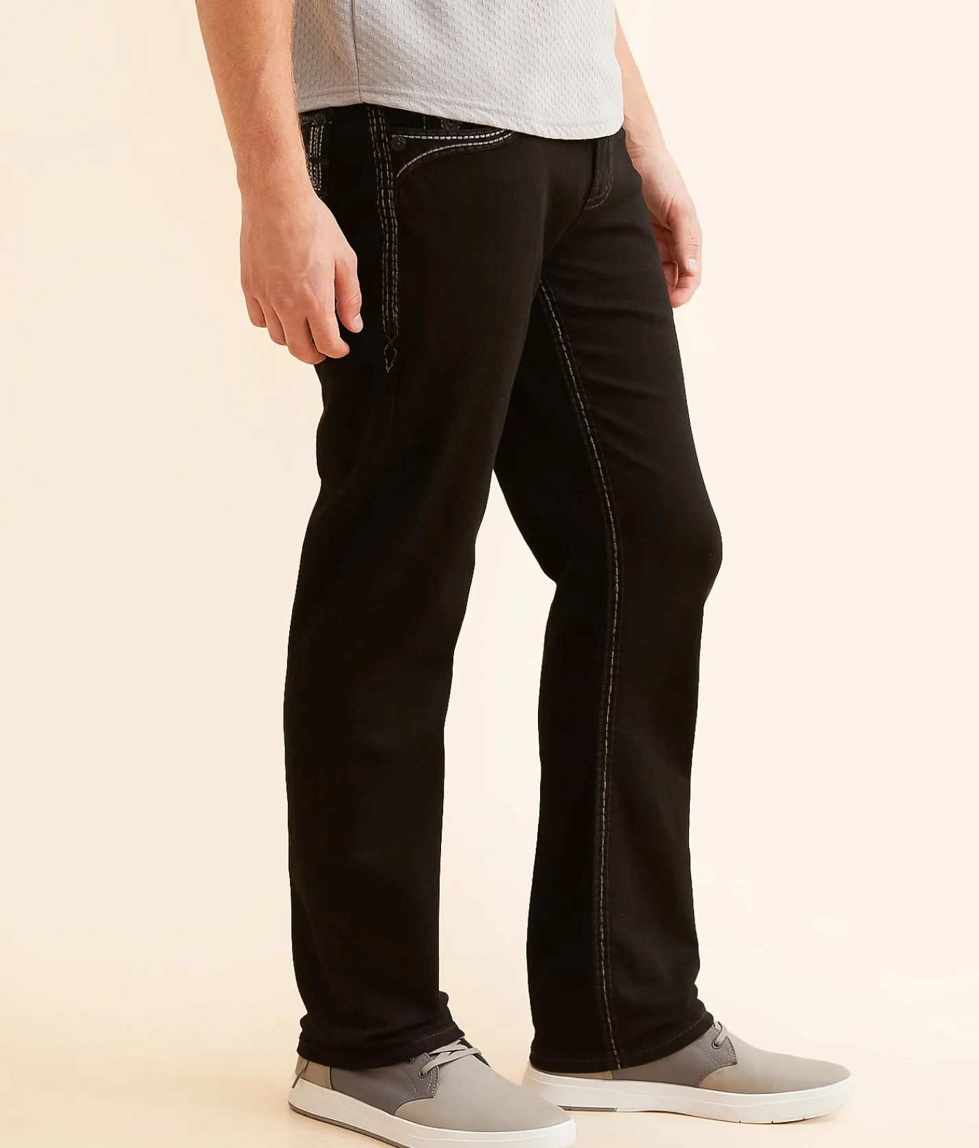 Rock Revival Jeans|Bottoms | Rock Revival Benjin Straight Stretch Jean Benjin J201