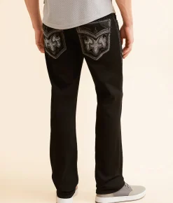 Rock Revival Jeans|Bottoms | Rock Revival Benjin Straight Stretch Jean Benjin J201