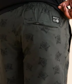 RVCA Benj Yogger Stretch Short Smoke Online