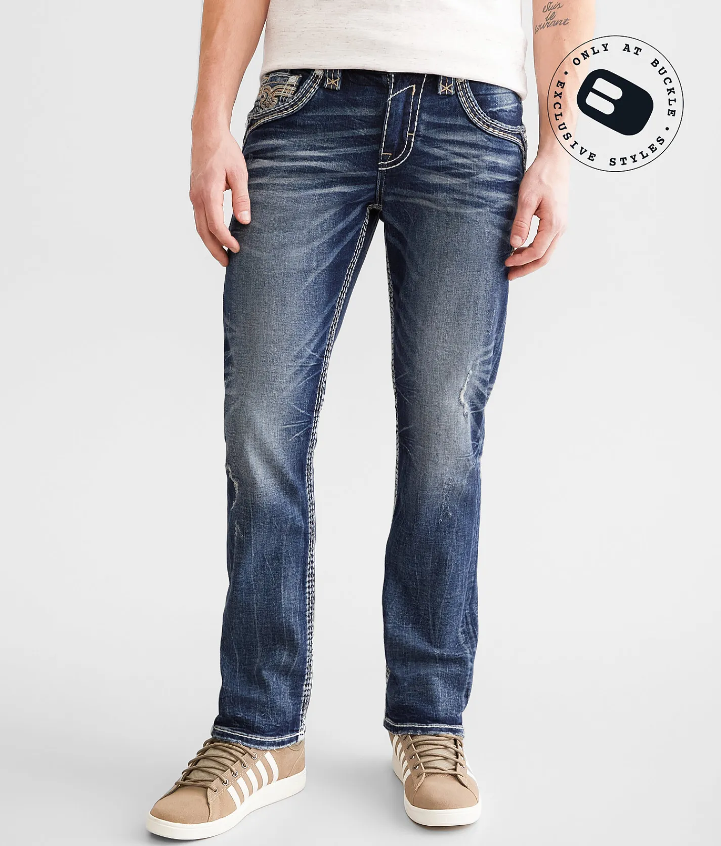 Rock Revival Jeans|Bottoms | Rock Revival Beriaj Slim Straight Stretch Jean Beriaj SJ200