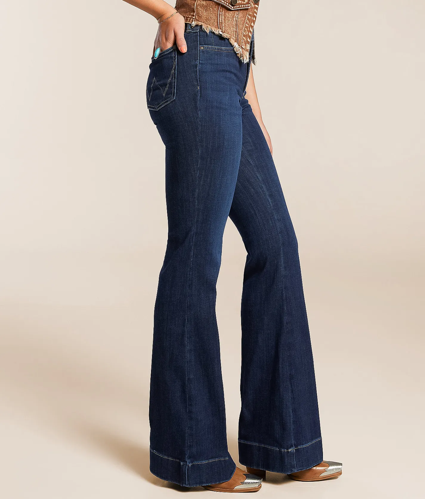 Jeans|Bottoms | Wrangler® Bespoke Trouser Stretch Jean Alexandra