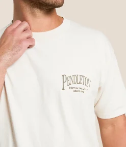 Pendleton Best In The West T-Shirt Cream Hot