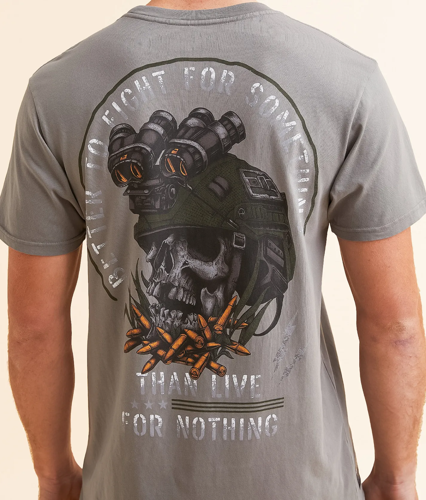 Graphic T-Shirts | Howitzer Better To Fight T-Shirt Gunmetal