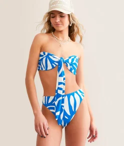 Swimsuits | VYB Betty Bandeau Swim Top Bright Blue