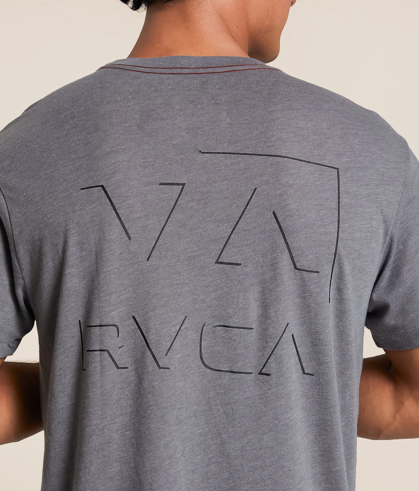 Tops|Graphic T-Shirts | RVCA Bevelled T-Shirt Smoke