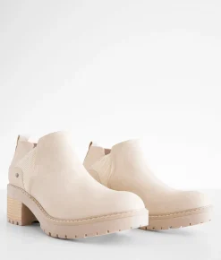 Bullboxer B-52 Faux Leather Ankle Boot Beige
