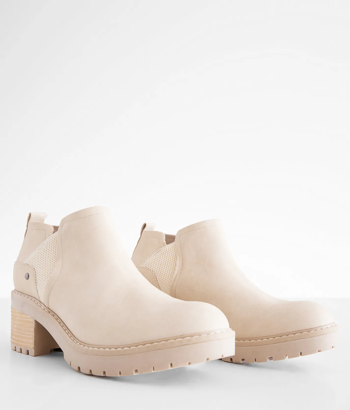 Bullboxer B-52 Faux Leather Ankle Boot Beige