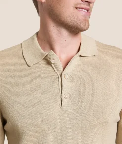 BLEND Bhdeno Polo Sweater Plaza Taupe Online