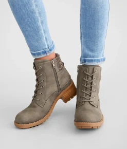 Bullboxer B-52 Heeled Ankle Boot Taupe Brown Hot