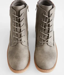 Bullboxer B-52 Heeled Ankle Boot Taupe Brown Hot