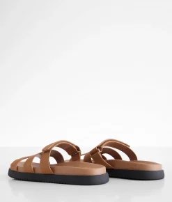 Shoes | Soda Bianca Sandal Tan