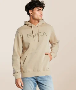 RVCA Big Hooded Sweatshirt Lead New