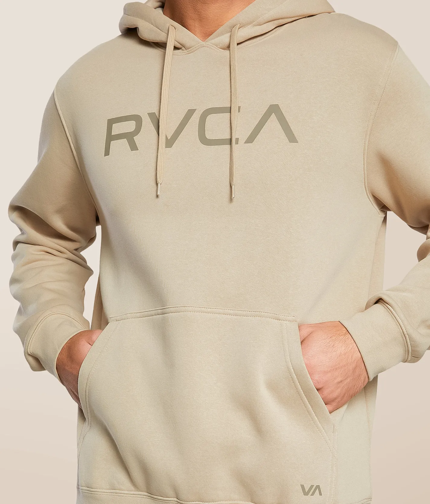 RVCA Big Hooded Sweatshirt Lead New