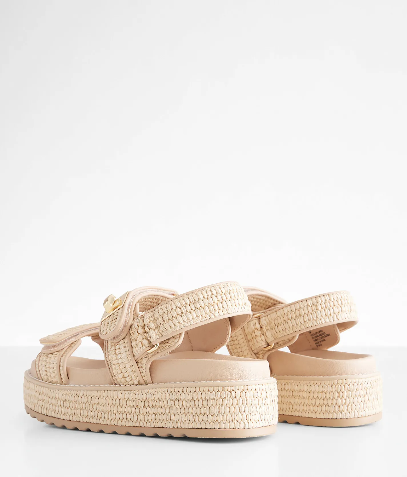 Shoes | Steve Madden Bigmona Flatform Sandal Natural Raffia