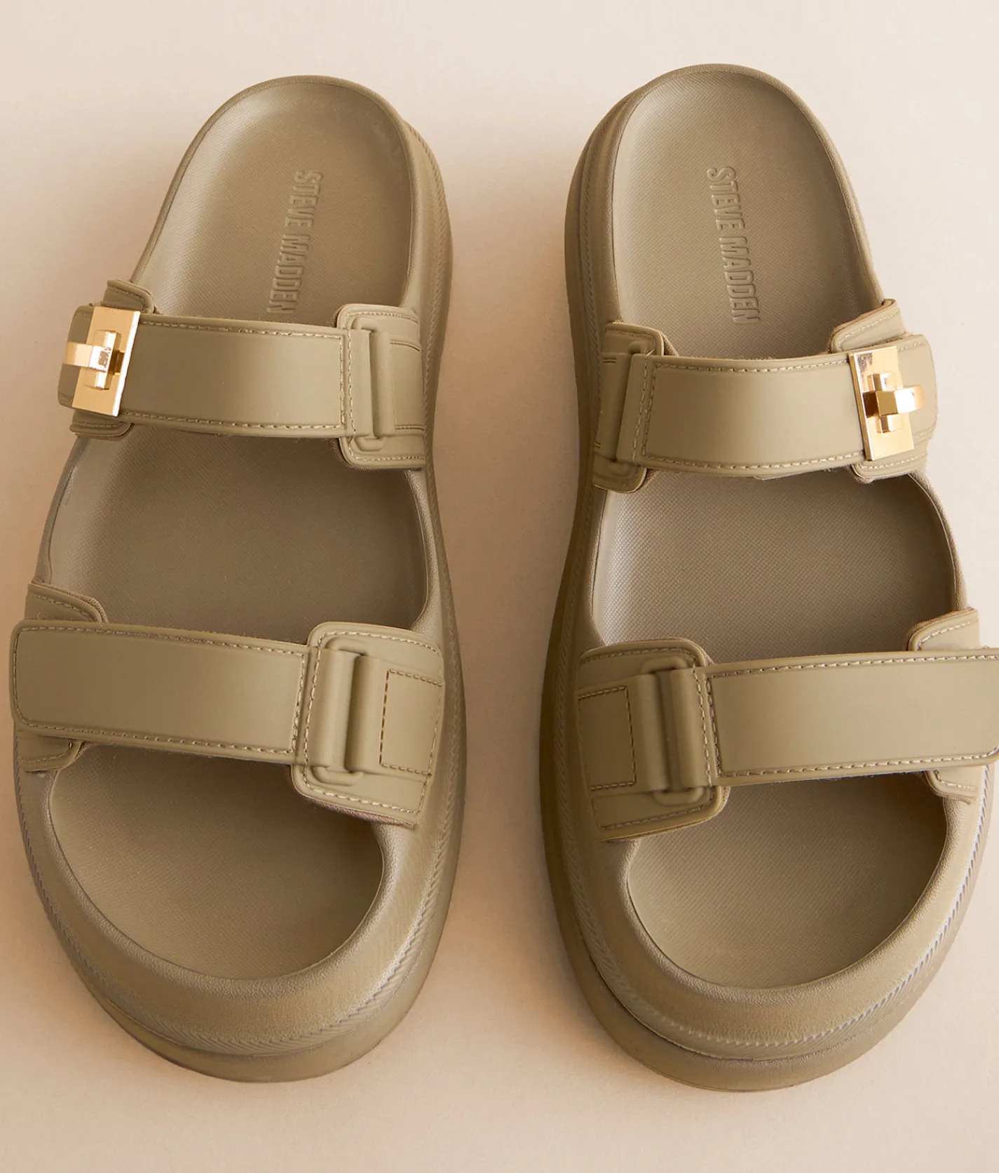 Shoes | Steve Madden Bigschmona Flatform Sandal Olive