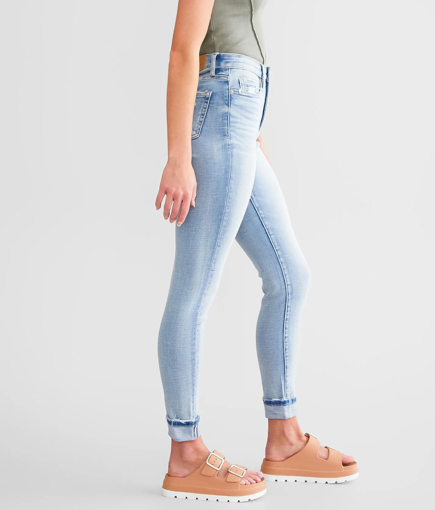 Jeans|Bottoms | BKE Billie Ankle Skinny Stretch Jean Morel 4