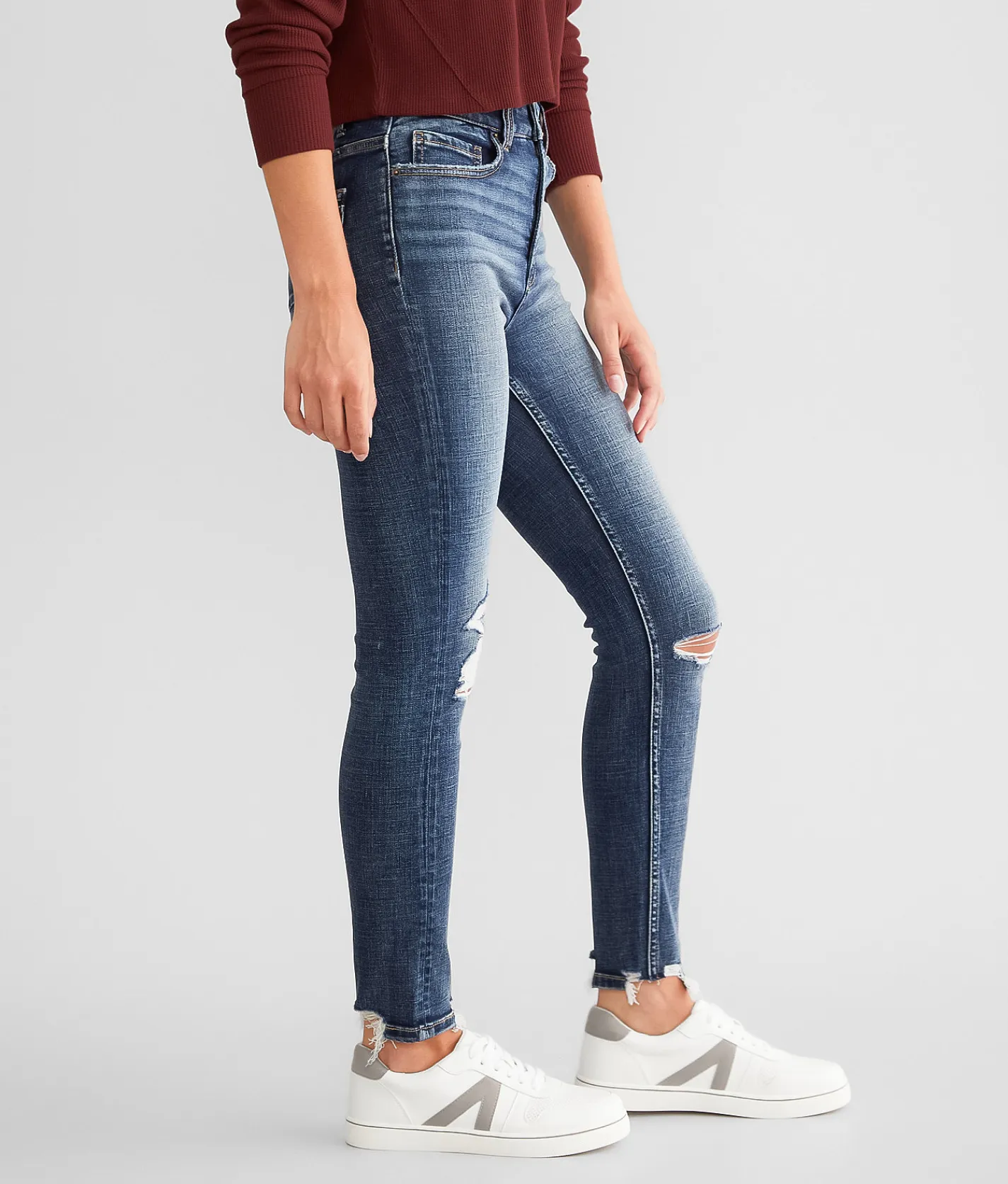 BKE Billie Ankle Skinny Stretch Jean Ziegler Clearance