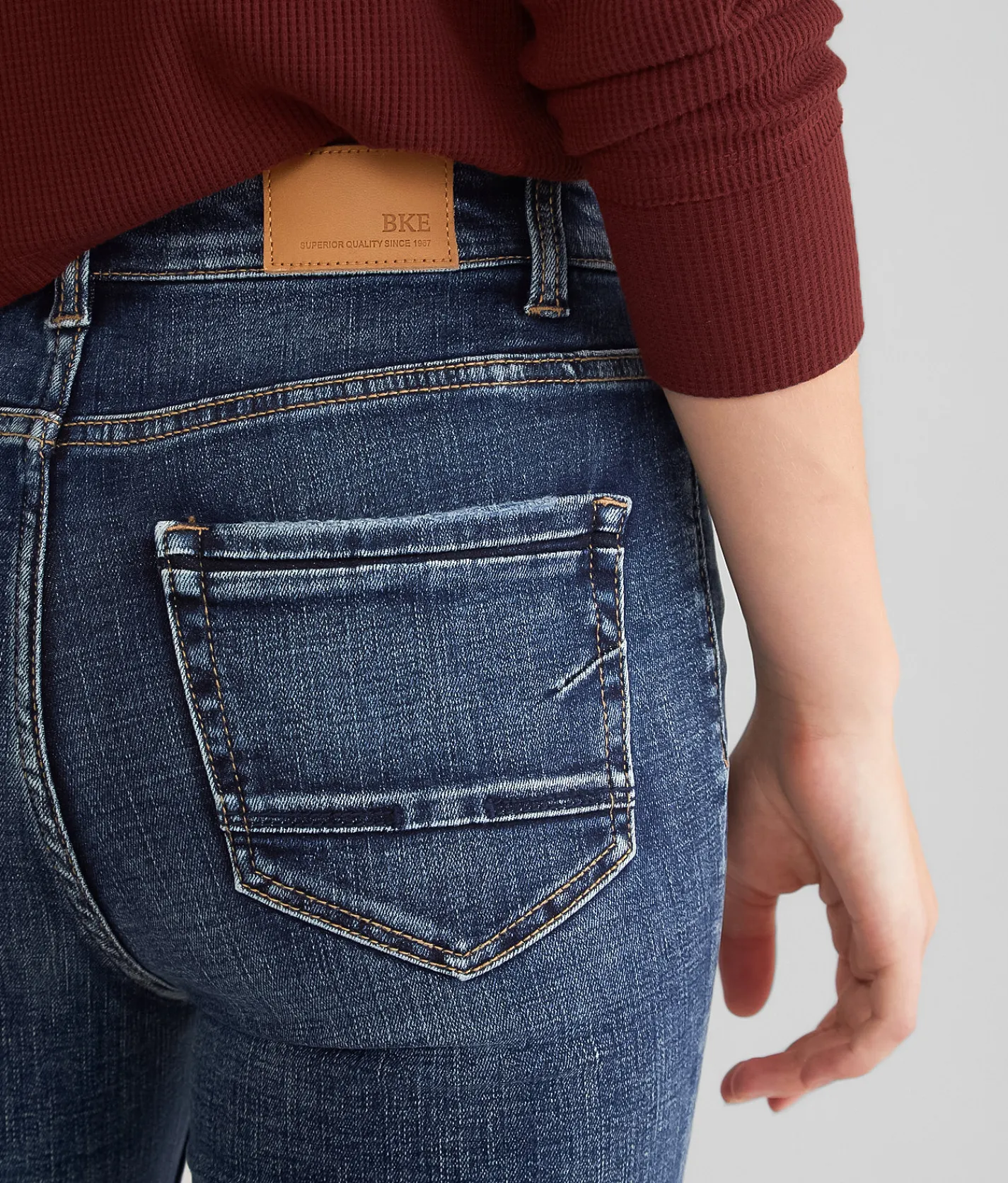 BKE Billie Ankle Skinny Stretch Jean Ziegler Clearance