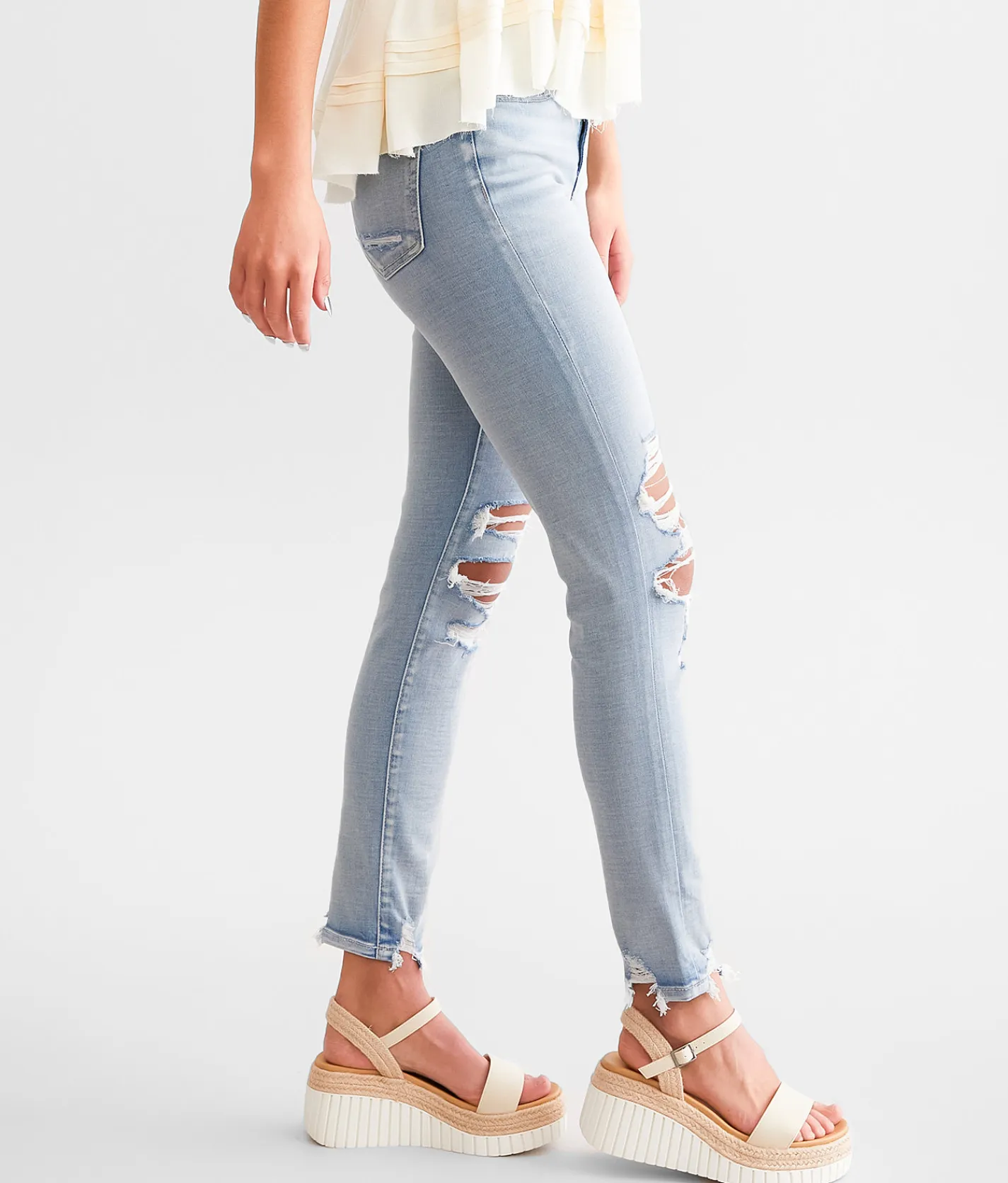 BKE Billie Ankle Skinny Stretch Jean Morel 8 Discount