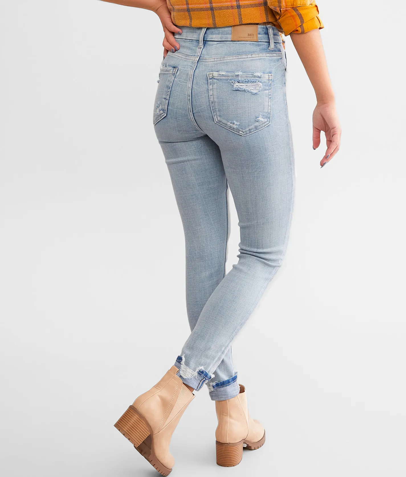 Jeans|Bottoms | BKE Billie Ankle Skinny Stretch Jean Morel 7