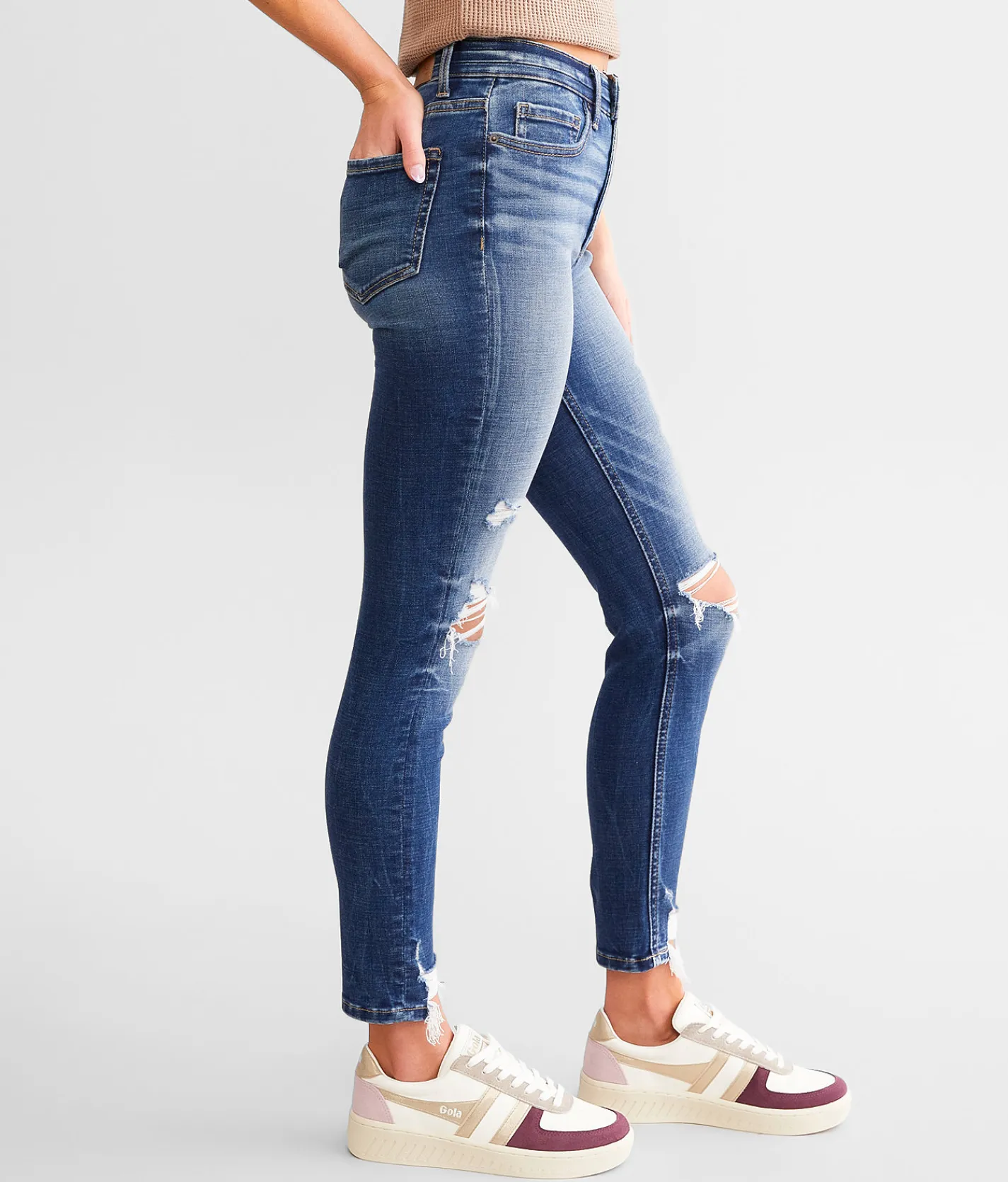 BKE Billie Ankle Skinny Stretch Jean Rubio Sale