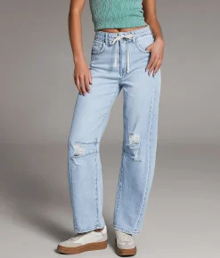 BKE Billie Barrel Stretch Jean Haring Discount