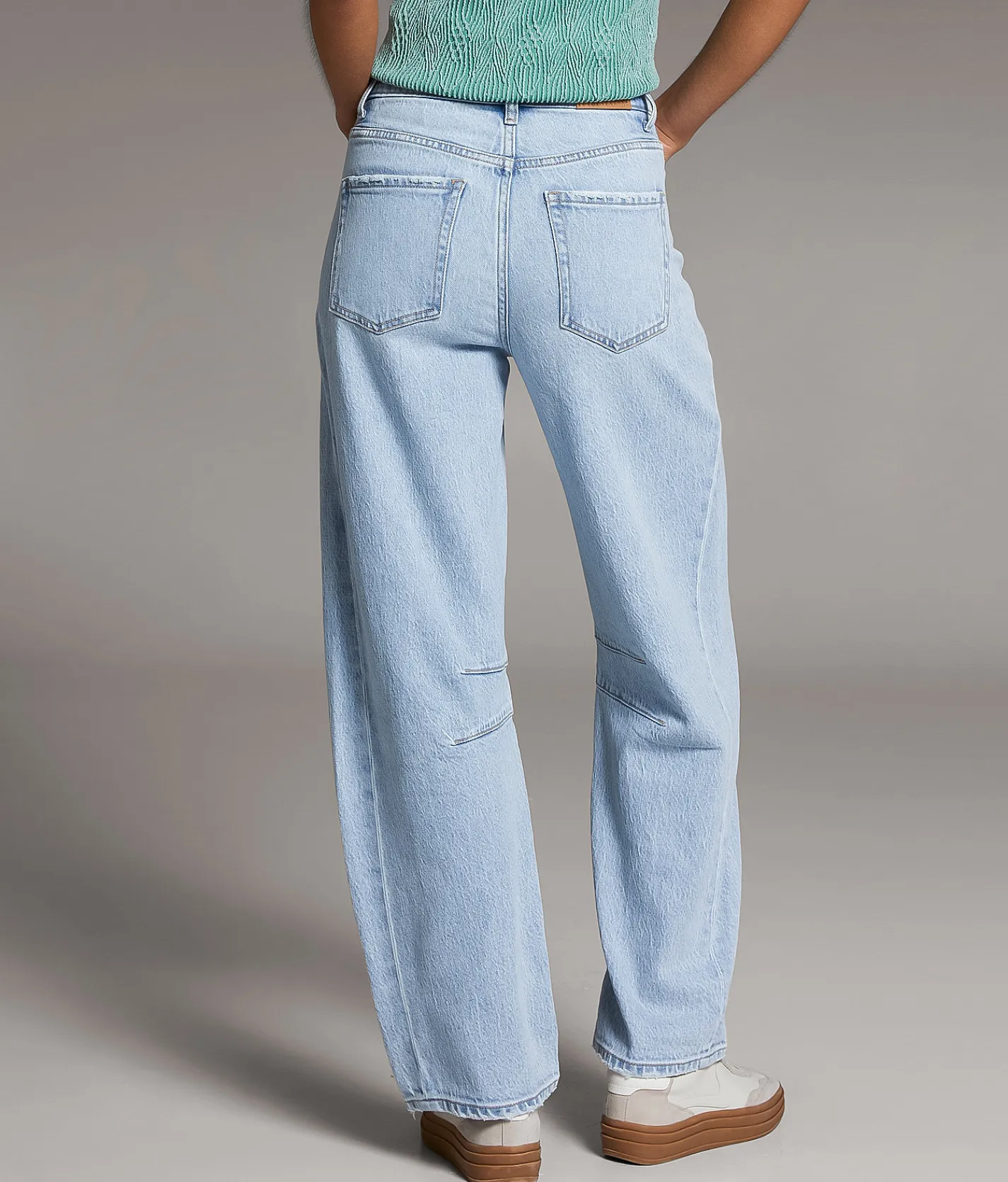 BKE Billie Barrel Stretch Jean Haring Discount