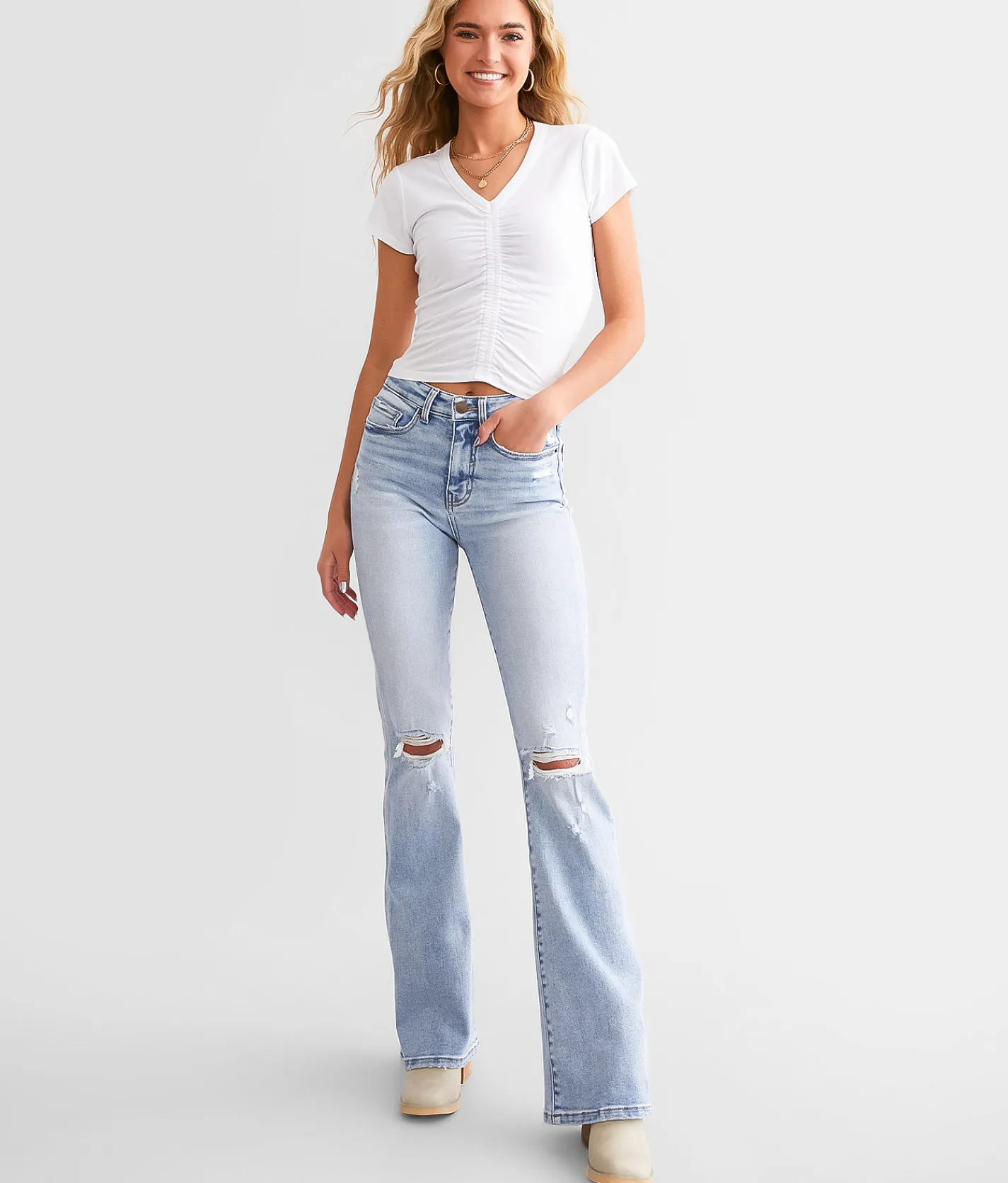 Jeans|Bottoms | BKE Billie Boot Stretch Jean Fultz 2