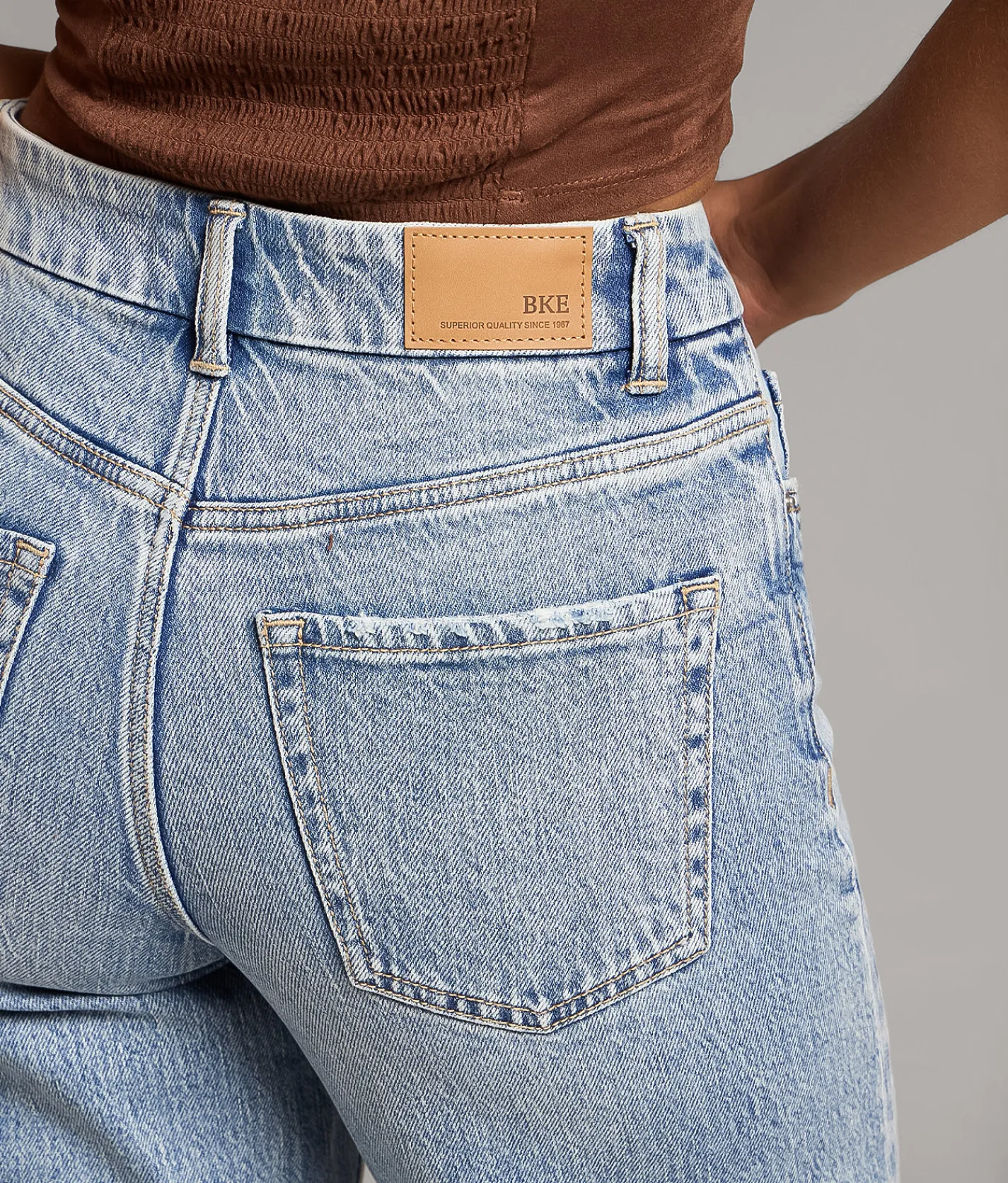 BKE Billie Classic Straight Stretch Jean Keach New
