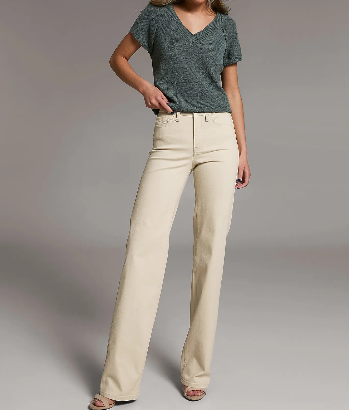 Bottoms | BKE Billie Classic Straight Stretch Pant Khaki