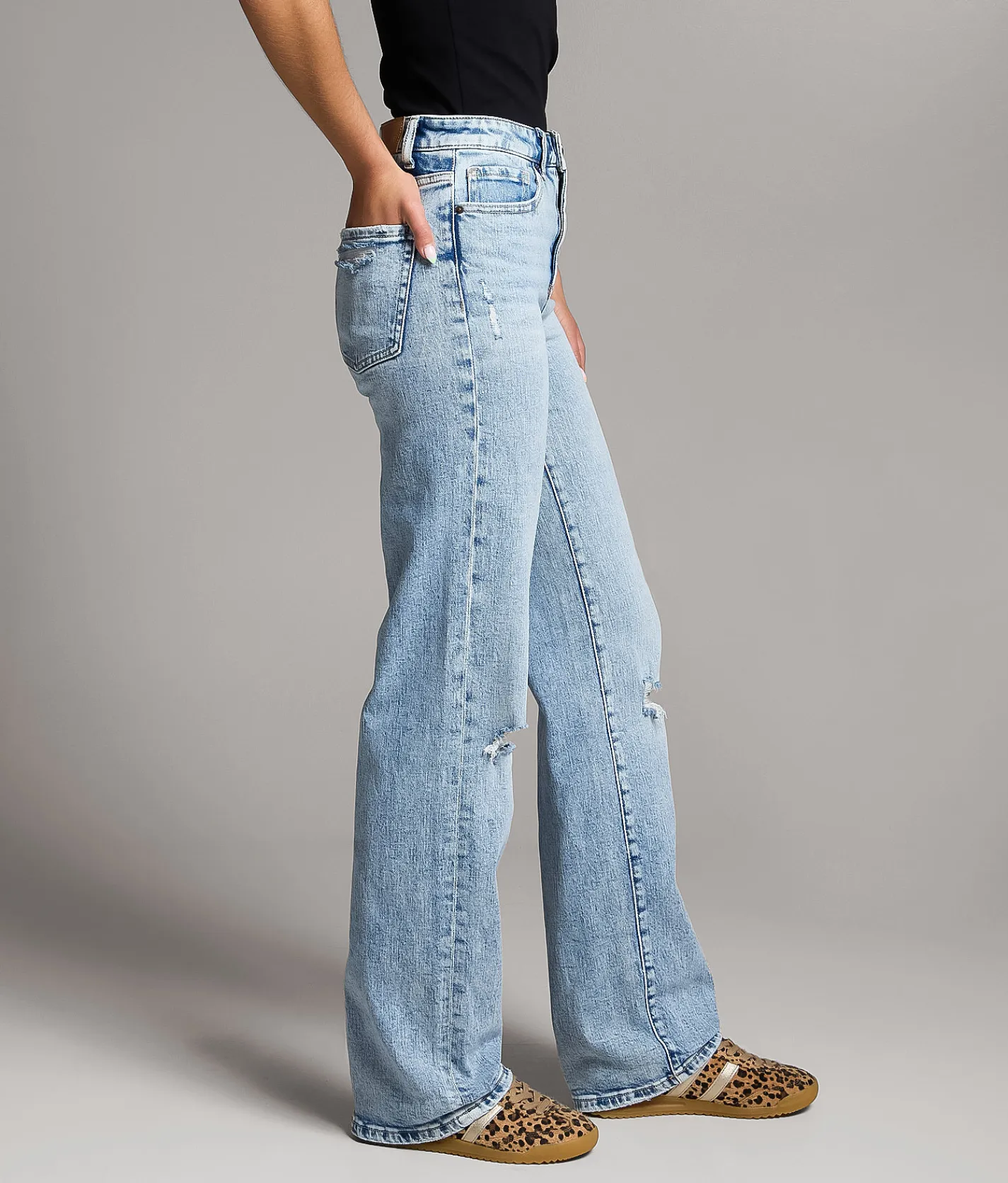 BKE Billie Classic Straight Stretch Jean Schuster 3 Hot