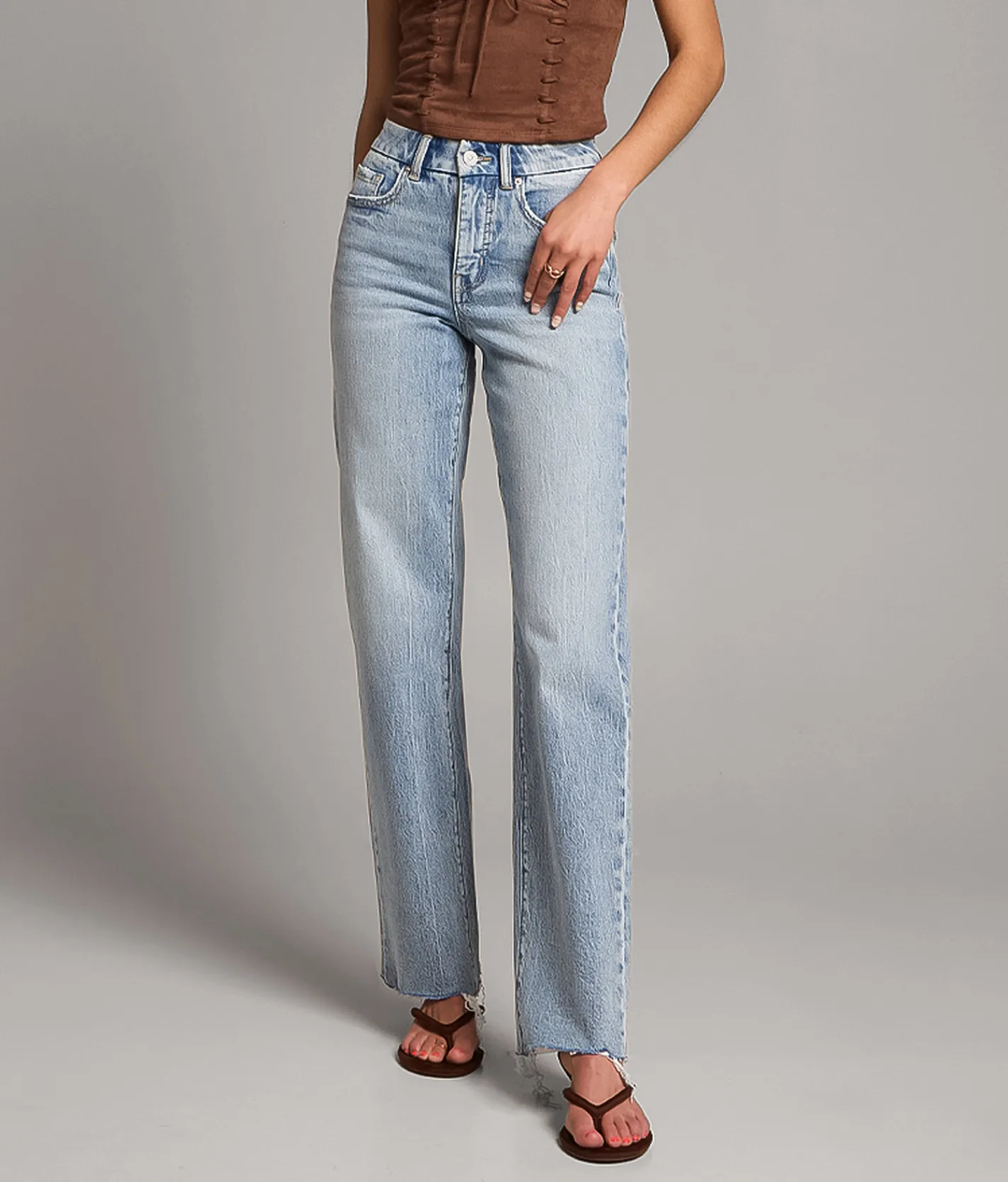 Jeans | BKE Billie Classic Straight Stretch Jean Keach